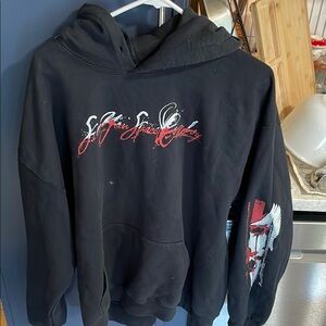See you space cowboy official band hoodie with all over graphics